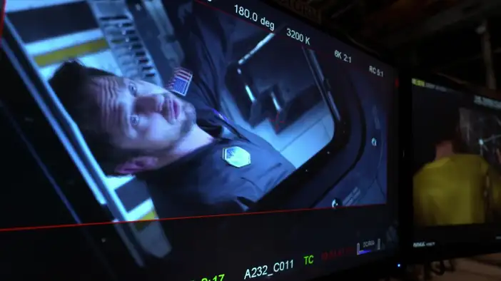 Видео со съемок (английский язык)