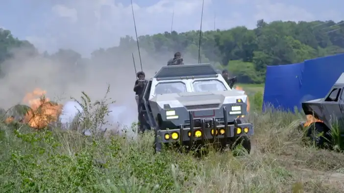 Видео со съемок (английский язык)