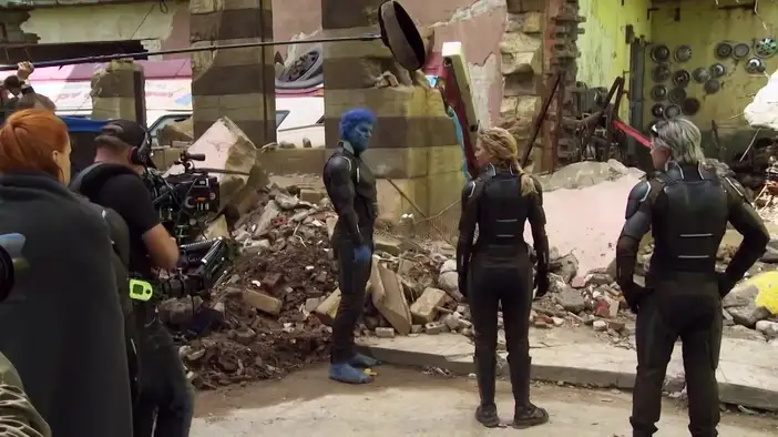 Видео со съемок (английский язык)