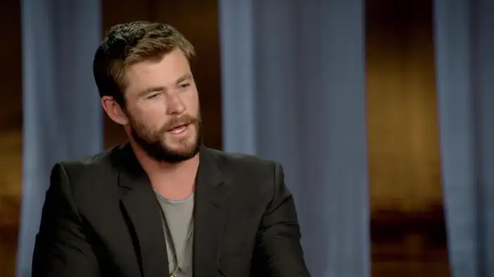 Интервью с Крисом Хемсвортом (английский язык)