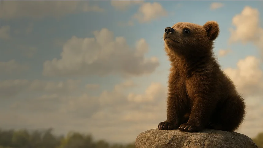 Спасение детёнышей гризли