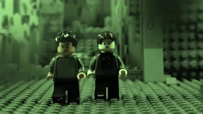 Lego-трейлер (английский язык)