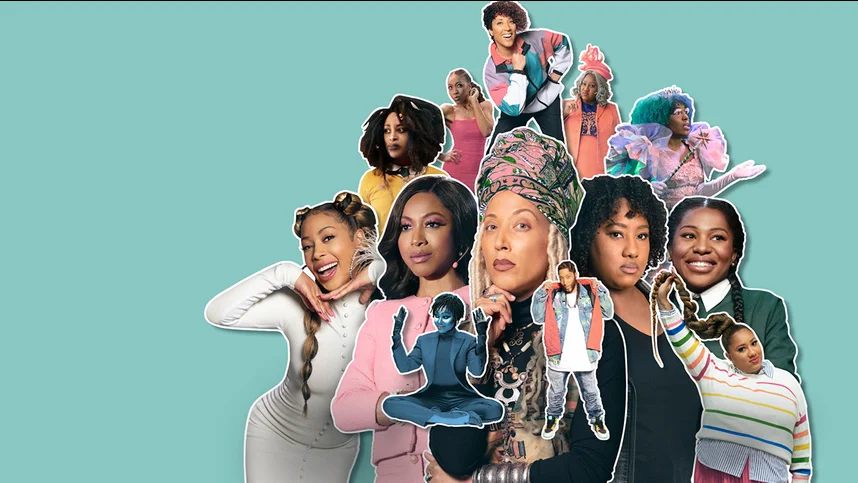 Дамы шутят по-черному