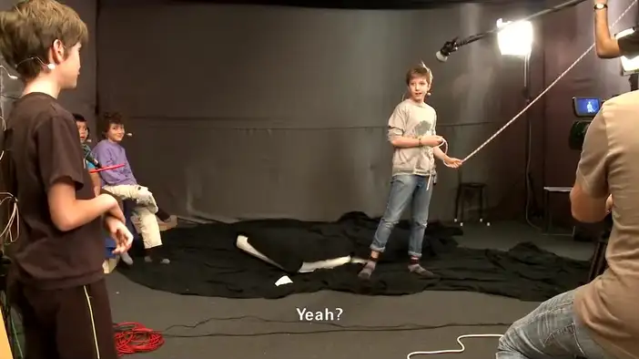 О съемках (английский язык)