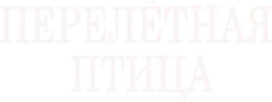 Психология преступления. Перелетная птица
