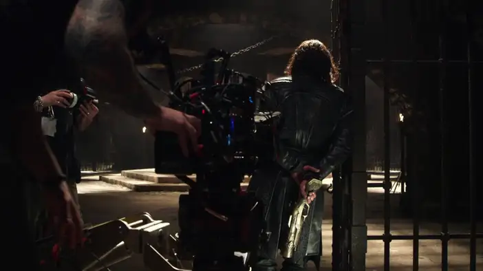 Видео со съемок (английский язык)