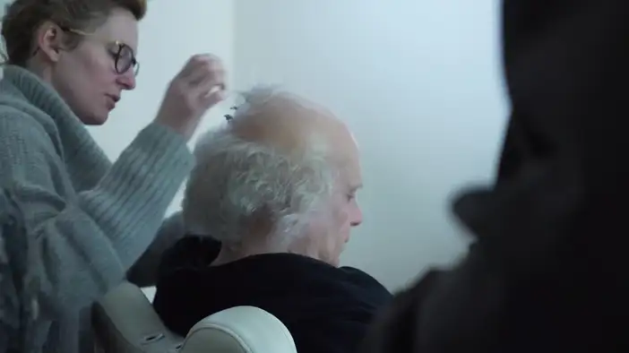 О съемках (французский язык)