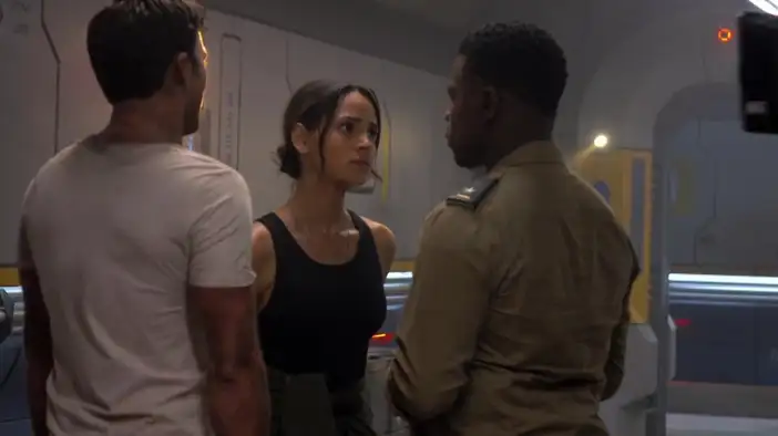 Видео со съемок (английский язык)