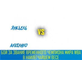 Янкьель Ривера vs Анхелино Кордова (спорт 2025)
