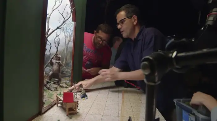 О съемках (английский язык)