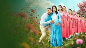 Семь цветков (на казахском языке, с русскими субтитрами)