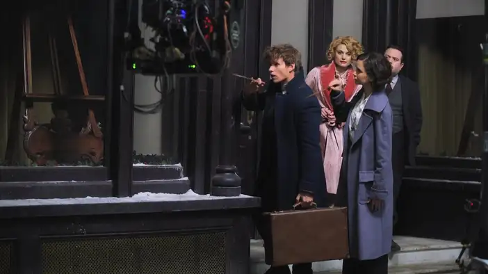 Видео со съемок (английский язык)