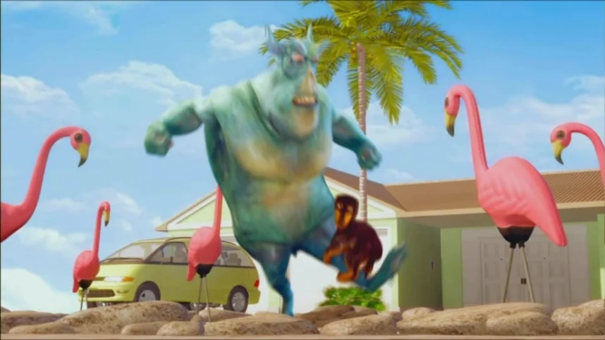 Мартышки в космосе: Ответный удар 3D