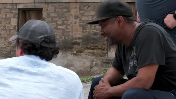 Видео со съемок (английский язык)