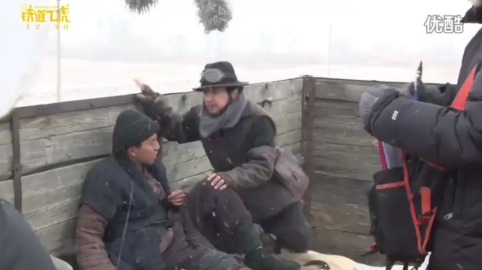 Видео со съёмок (китайский язык)