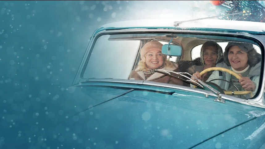 Старушки в снегах