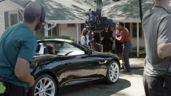 Видео со съемок (английский язык)