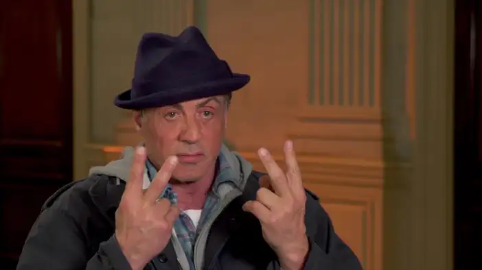 Интервью с Сильвестром Сталлоне (английский язык)