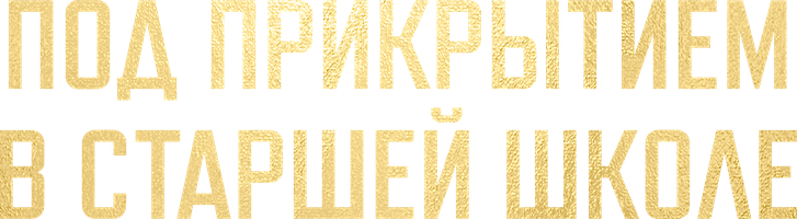 Под прикрытием в старшей школе