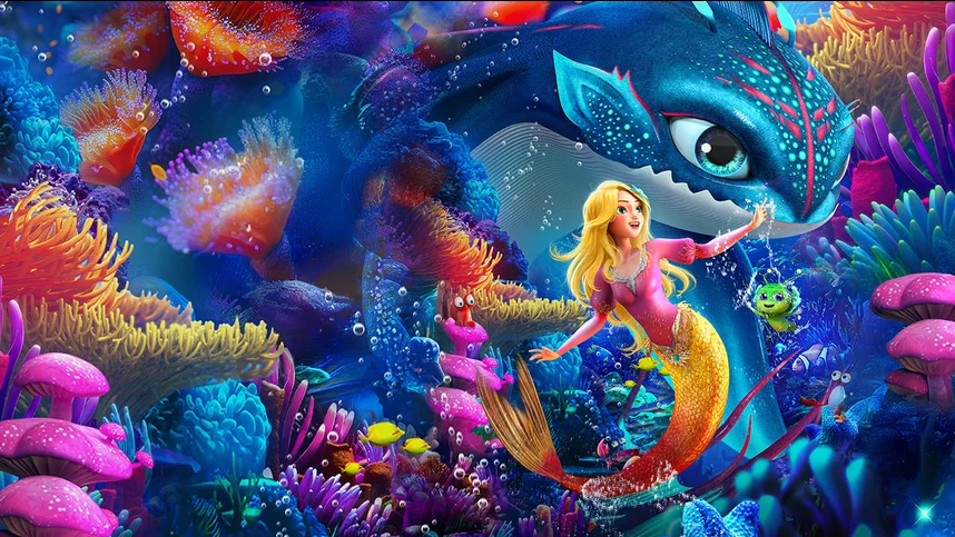 Русалочка и морской монстр