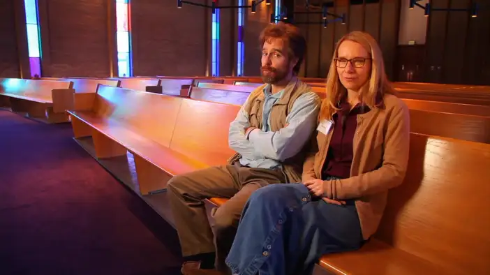 Интервью с Сэмом Рокуэллом и Эми Райан (английский язык)