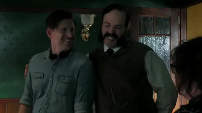 Видео со съемок (английский язык)