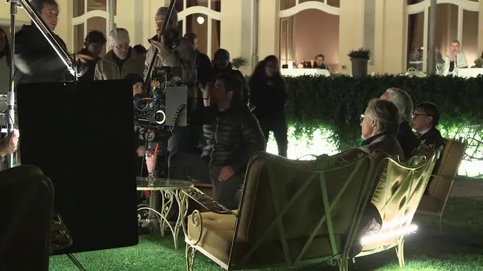 Видео со съемок (английский язык)