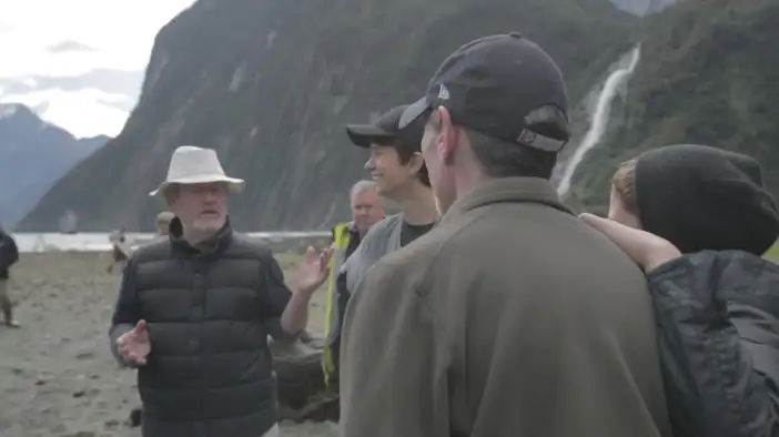 Видео со съемок (английский язык)