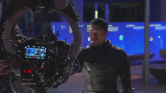 Видео со съемок (английский язык)