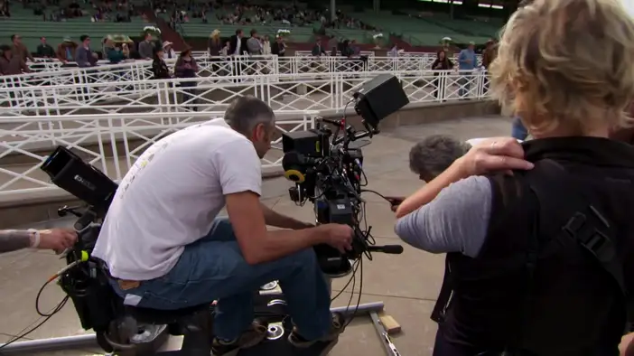 О съёмках (английский язык)