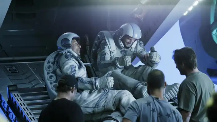 Видео со съемок (английский язык)