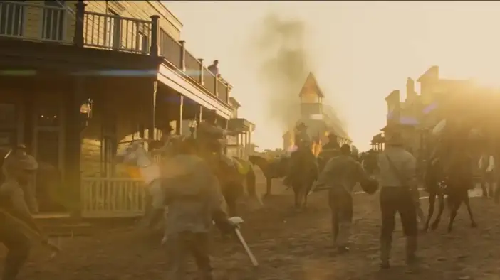 Винтажный вестерн-трейлер (английский язык)