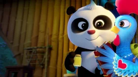 Панда и Петушок Лука