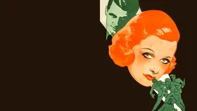 Большие карие глаза