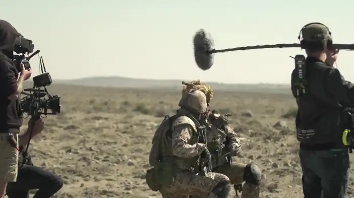 О съемках (датский язык)