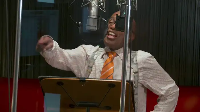 Видео со съемок (английский язык)