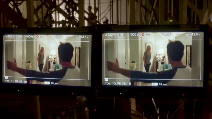 Видео со съемок (английский язык)