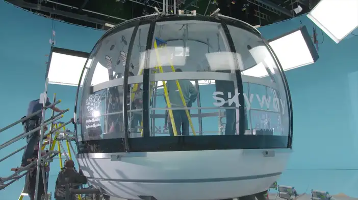 Видео со съемок (английский язык)