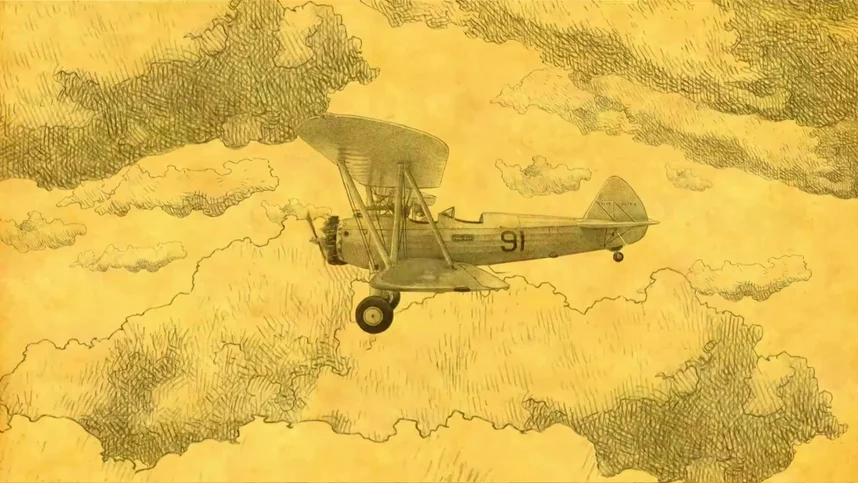 Приключения красного самолетика