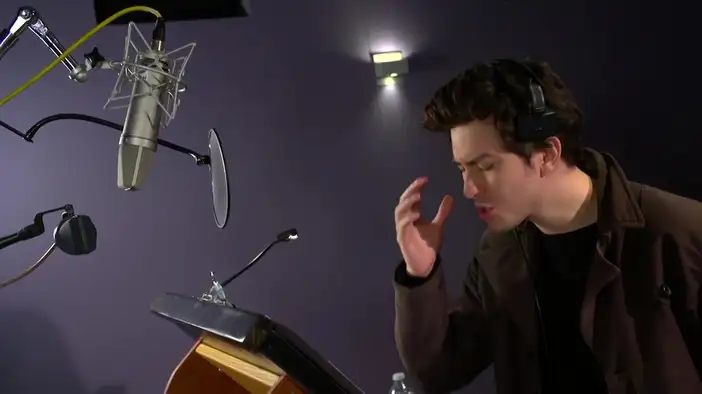 Видео со съемок (английский язык)