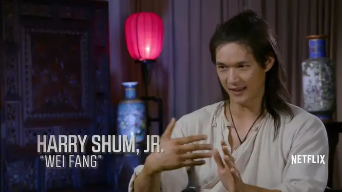 О съемках (английский язык)