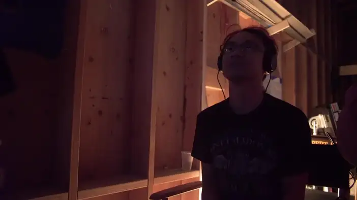 Видео со съемок (английский язык)