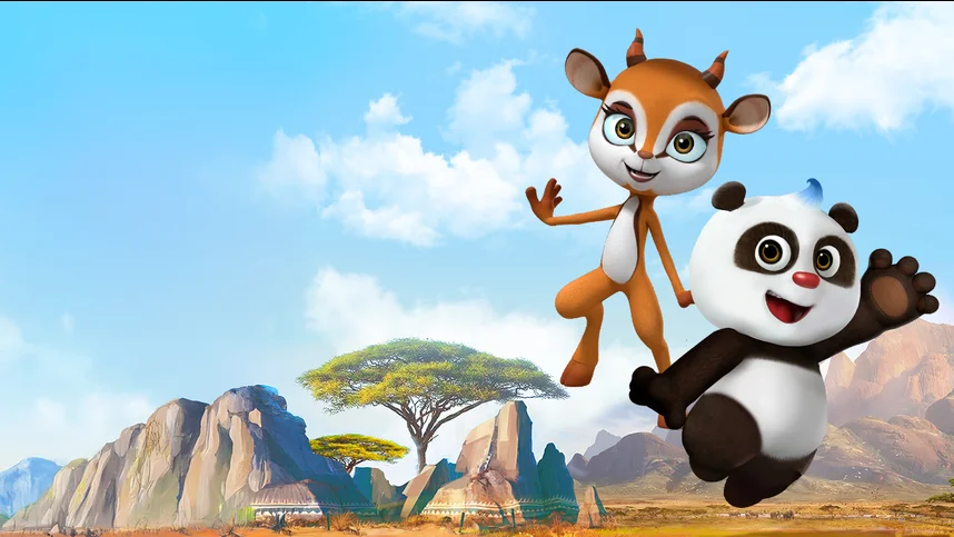 Панда и Антилопа