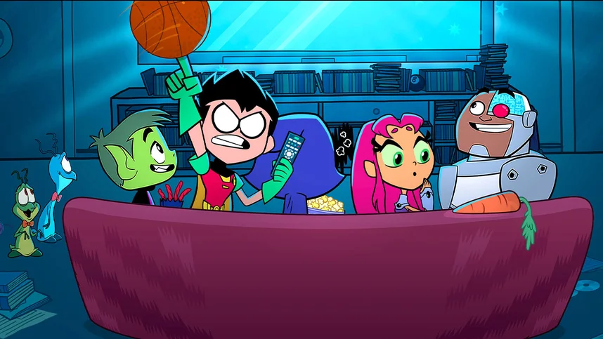 Юные титаны, вперёд! Космический джем