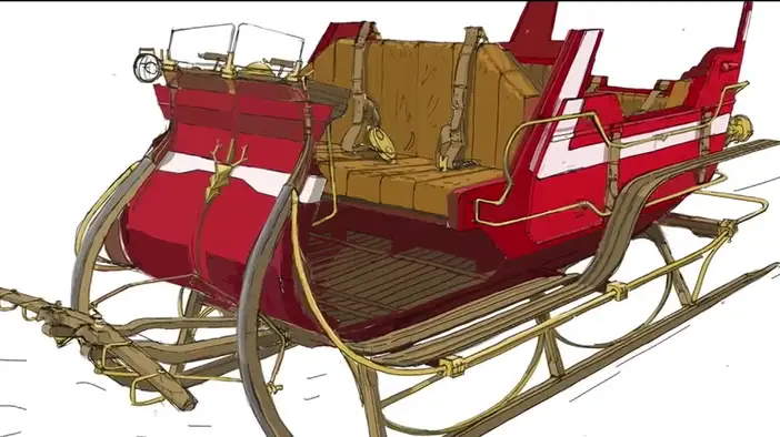 О съемках (французский язык)