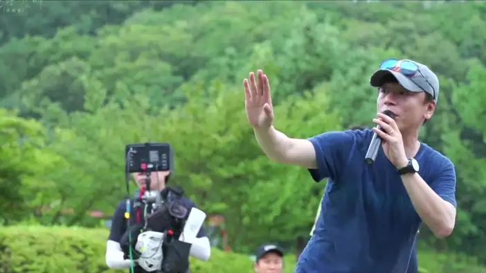 О съемках (корейский язык)