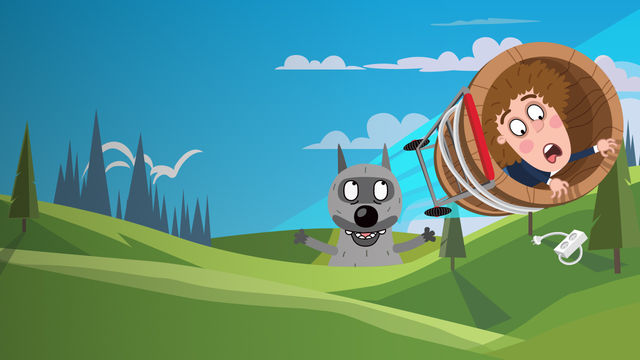 Приключения Пети и Волка