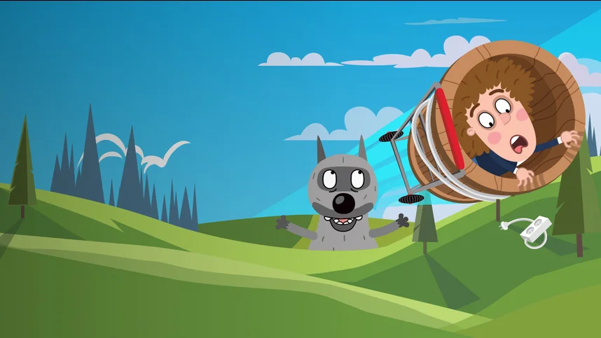 Приключения Пети и Волка