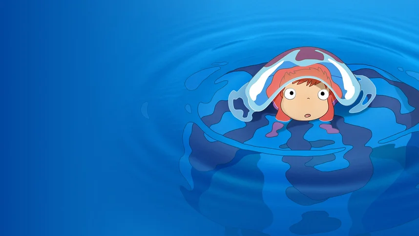 Рыбка Поньо на утесе