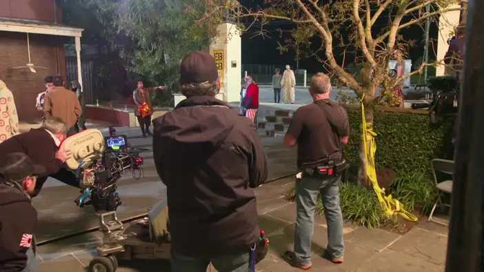 О съемках (английский язык)